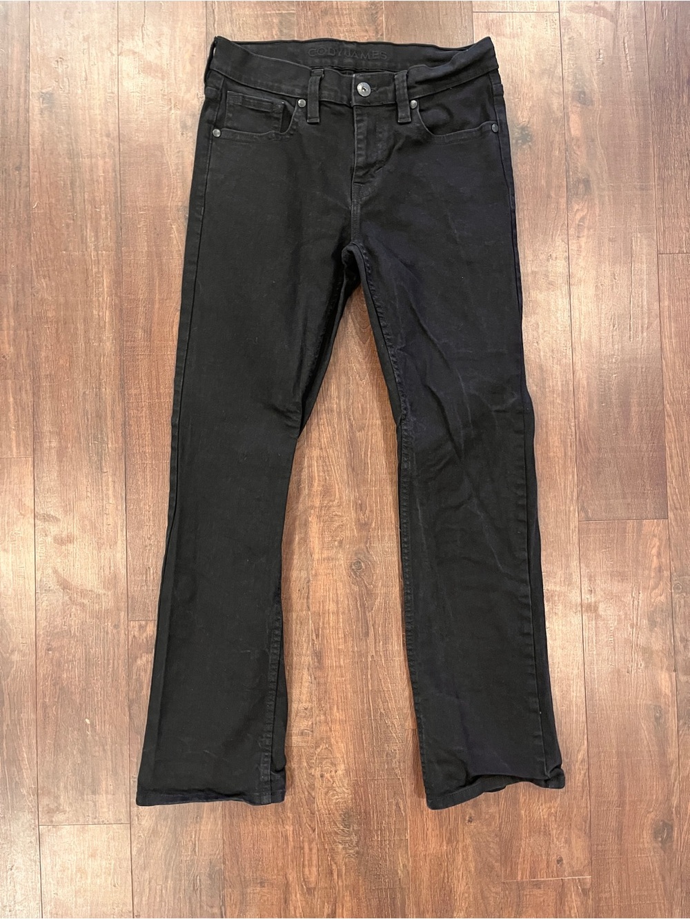 Cody James Jeans Mens 30x32 Night Rider Wash Jackson Slim Straight Denim Black
